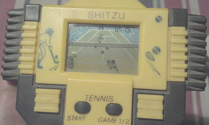 �Ramdileo� (Venta Online) --> VideoJuego Tenis marca SHITZU de los 80's o 90's (estilo Casio)